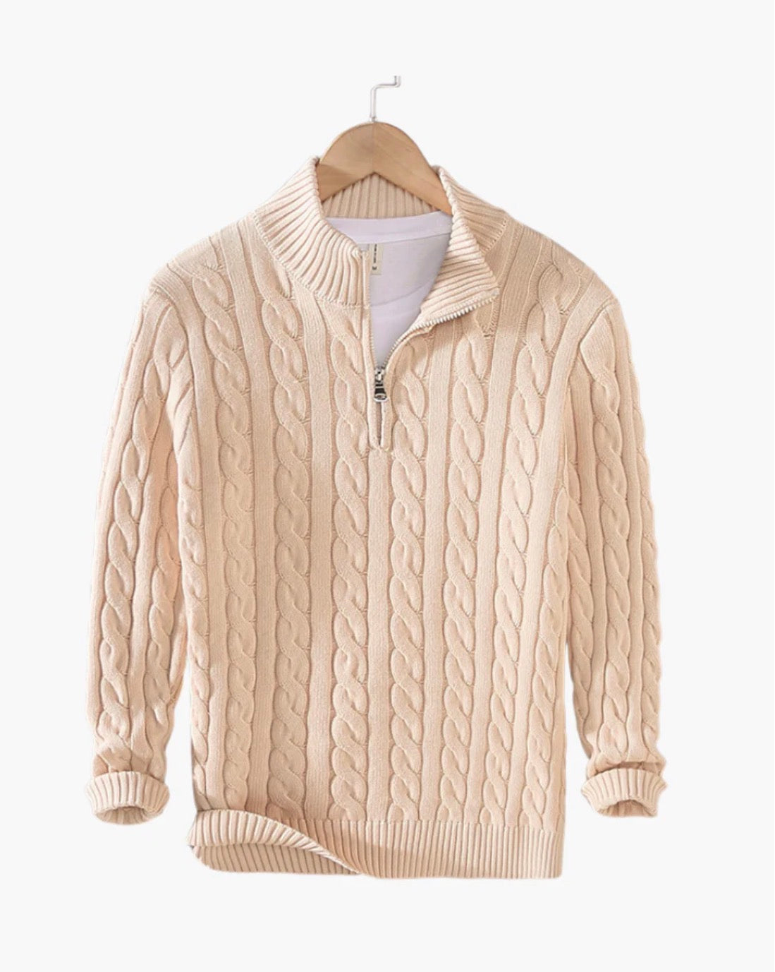 Saint-Tropez Half Zip Sweater