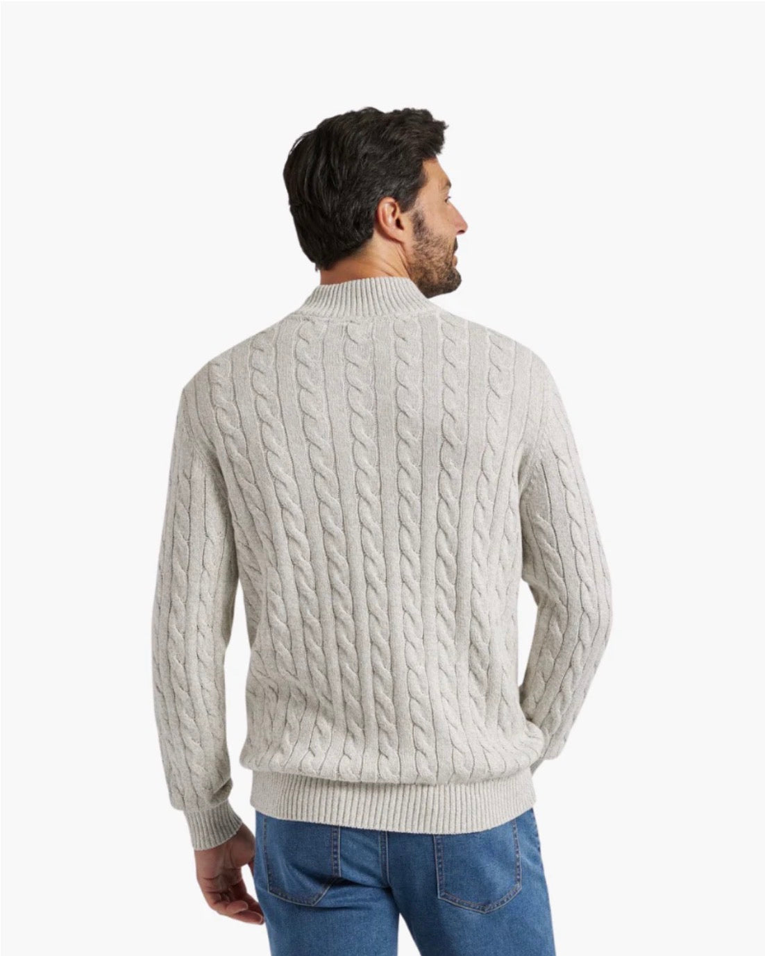 Saint-Tropez Half Zip Sweater