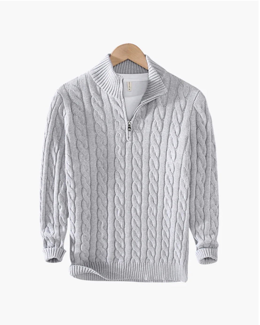 Saint-Tropez Half Zip Sweater